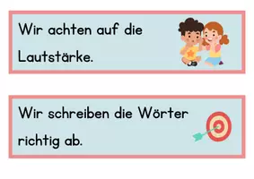 Vorschau - Arbeitsblätter - Regeln Steckbrief - Seite 1