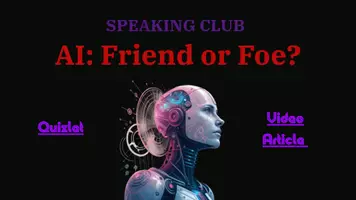 Попередній перегляд - Artificial intelligence | AI | AI: Friend or Foe - Сторінка 1