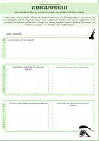 Vorschau - Arbeitsblätter - Protokolliere deine Experimente! - Deckblatt