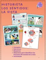Vista previa - Unidades / Secuencias / Situaciones de Aprendizaje - HISTORIETA DE LOS SENTIDOS: LA VISTA - Portada