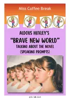 Vorschau - Aufgabenkarten - Brave New World - Talking about the novel (Speaking Prompts) - Deckblatt