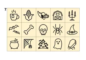 Vorschau - Spiele - Bingo Spiel: Herbst & Halloween - Seite 2
