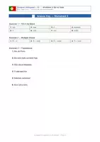 Vorschau - Arbeitsblätter - Ser vs. Estar | To Be in Portuguese - Seite 3