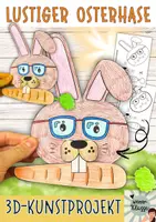 Vorschau - Mal- und Bastelvorlagen - Frühling/Ostern Kunstprojekte: MEGA wachsendes Materialpaket! - Seite 1