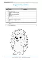 Vorschau - Arbeitsblätter - Graphomotorische Mandalas - Schlafende Tiere im Winter - Seite 3