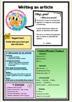 Vorschau - Arbeitsblätter - Guided Writing- Media (article & email) (B1/B1+) - Seite 3