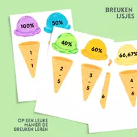 Voorbeeld - Breuken ijsjes 🍦 - Voorblad
