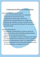 Vista previa - Hojas de trabajo - Los ODS para 5º y 6º de primaria - página 1
