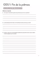 Vista previa - Hojas de trabajo - Los ODS para 5º y 6º de primaria - página 3