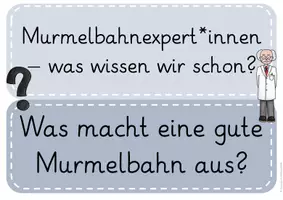 Vorschau - Unterrichtsreihen - Unterrichtsreihe - Wir werden Murmelbahn Erfinder*innen - Seite 1
