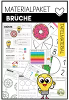 Vorschau - Arbeitsblätter - Brüche - Bruchrechnen - Einstieg und Vertiefung - Deckblatt