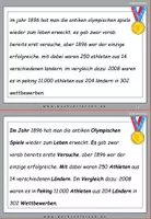Vorschau - Fördermaterial/Inklusion - Abschreibtexte - Olympia Spezial - Neuzeit: Lesekarten Großschreibung - Seite 3