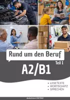 Vorschau - Arbeitsblätter - Berufe im Alltag A2–B1 – Lesetexte & Wortschatz DaF/DaZ - Deckblatt