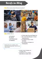 Vorschau - Arbeitsblätter - Berufe im Alltag A2–B1 – Lesetexte & Wortschatz DaF/DaZ - Seite 1