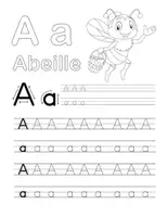 Aperçu - Affichage - Apprendre l’alphabet – Tracer les lettres en écriture capitale - Page 2