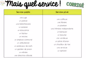 Aperçu - Jeux - Mais quel service ! - Service public ou privé - Page 2