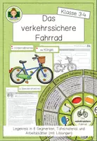 Vorschau - Arbeitsblätter - Material: Das verkehrssichere Fahrrad (Klasse 3-4) - Deckblatt