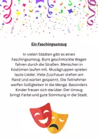 Vorschau - Spiele - Schleichdiktat Fasching 3-fach differenziert - Seite 3