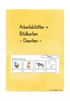 Vorschau - Arbeitsblätter - Materialpaket Deerten Plattdeutsch - Deckblatt