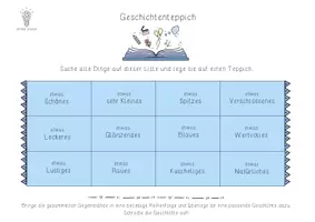 Vorschau - Arbeitsblätter - Erzählen mit dem Geschichtenteppich - Seite 2