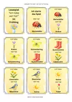 Vorschau - Spiele - Lesespiel "Ich habe - wer hat" im Frühling - Seite 2
