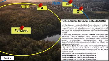 Vorschau - Stundenentwürfe - Lineare und Quadratische Funktionen - Der interaktive Mathe-Krimi - Seite 3
