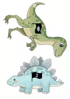 Voorbeeld - Klankfamilies - Staal2 - Dino's - Pagina 3