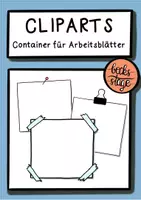Vorschau - selbst erstellte Cliparts/Grafiken - Cliparts - Container für Arbeitsblätter (wachsendes Paket) - Deckblatt