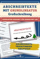 Vorschau - Fördermaterial/Inklusion - Abschreibtexte - Weihnachten weltweit Spezial: Lesekarten Großschreibung - Deckblatt