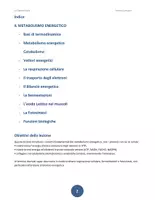 anteprima - Esercizi - Dispensa di Chimica – Lezione 14: Metabolismo energetico (con immagini, esercizi e soluzioni) - Pagina 1