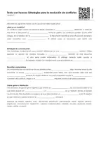 Vista previa - Hojas de trabajo - Estrategias para la resolución de conflictos - página 2