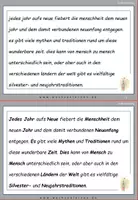 Vorschau - Fördermaterial/Inklusion - Silvestertraditionen weltweit Teil 1: Fehlerteufel Lesekarten Großschreibung - Seite 2