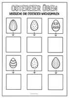 Vorschau - Arbeitsblätter - Osterei Echokunst - Kunstprojekt für Ostern & Frühling - Seite 3
