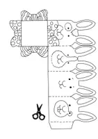 Vorschau - Mal- und Bastelvorlagen - Osternest basteln - Kunst zu Ostern - Seite 2