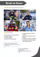 Vorschau - Arbeitsblätter - Berufe im Einsatz A2/B1 – Lesetexte & Aufgaben DaF/DaZ - Seite 1