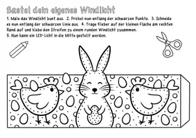 Vorschau - Arbeitsblätter - Windlichter zum Prickeln & Basteln - Kunst für Ostern & Frühling - Seite 3