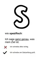 Vorschau - Poster - Lernen lernen: Klassen-Poster SMARTe Ziele setzen - Seite 1