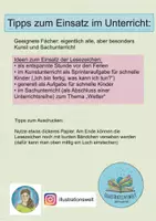Vorschau - Mal- und Bastelvorlagen - Wetter Lesezeichen / Ausmalen und Basteln - Seite 2