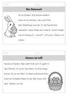 Vorschau - Text - Ostern Lesen - Seite 1