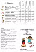 Vorschau - Aufgabenkarten - Homeschooling: Sport Fit zu Hause 6 - Seite 3