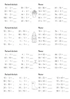 Vorschau - Arbeitsblätter - Freebie: Rechenfrühstück im Frühling | 2. Klasse - Seite 1
