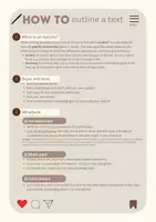 Vorschau - Arbeitsblätter - Englisch Abitur Outline - Merkblatt + Übung mit Lösung - Seite 3