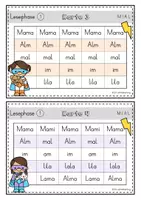 Vorschau - Fördermaterial/Inklusion - Blitzlesen - Übungskartei zu LILO 1 (Helbling) Lesephase 1-3 - Seite 3