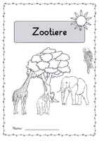Vorschau - Arbeitsblätter - Zootiere / Zoo: Arbeitsheft mit Infotexten (Leseverständnis) - Sachunterricht / Deutsch - Kl. 2 - Seite 2