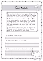 Vorschau - Arbeitsblätter - Zootiere / Zoo: Arbeitsheft mit Infotexten (Leseverständnis) - Sachunterricht / Deutsch - Kl. 2 - Seite 3