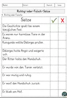 Vorschau - Arbeitsblätter - Der Handschuh - zur Ballade von Friedrich Schiller & Leseverstehen mit Lesetext, Fragen - Seite 3