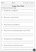 Vorschau - Arbeitsblätter - Der Herr von Ribbeck - zur Ballade von Theodor Fontane & Leseverstehen mit Lesetext, Fragen - Seite 2