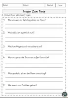 Vorschau - Arbeitsblätter - Der Zauberlehrling - zur Ballade von Johann Wolfgang von Goethe & Leseverstehen mit Lesetext, Fragen - Seite 2