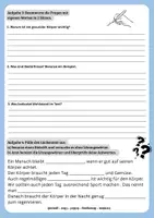Vorschau - Arbeitsblätter - Gesunder Körper, gesundes Leben - Seite 1