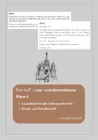 Vorschau - Text - Кто ты?- Lese- und Abschreibtexte für den Anfangsunterricht - Deckblatt